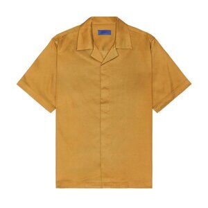 Saturdays NYC -  York Camp Collar SS Shirt, [Camel]